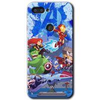 Potkal Hediye Fabrikası General Mobile GM 9 Pro HD Baskılı Kılıf + 9D Tam Ekran Koruyucu - Avengers Cartoon