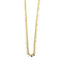 Pullu Zincir Kolye - Altın