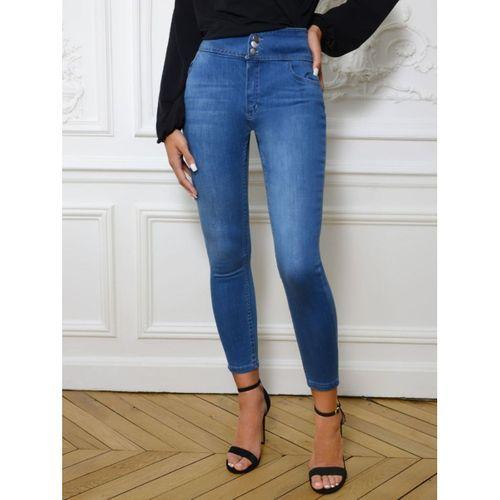 Yüksel Bel Likralı Kot Pantolon (Mavi)