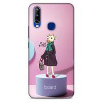 General Mobile GM 10 Kılıf FunnyMaX (8) Baskılı Kılıf Pembe Mavi