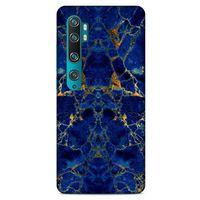 Xiaomi Mi Note 10 Pro Uyumlu Kılıf Mavi Delisi (3) Kapak Suluboya