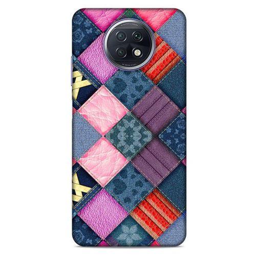 Lopard Xiaomi Redmi Note 9T Uyumlu Kılıf Patchwork (39) Liquid Crystal Kılıf