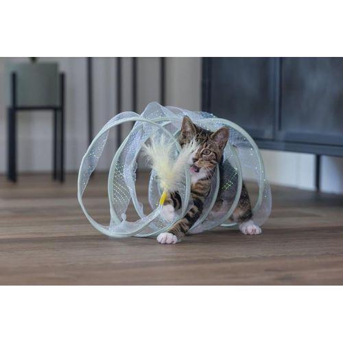 Beeztees Yavru Kedi Tüneli, Spiral Şeklinde, 60x25x25cm