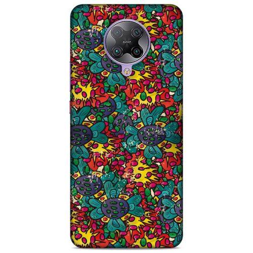 Lopard Xiaomi Poco F2 Pro Uyumlu Kılıf Soyut Sanat (29) Baskılı Arka Koruma Kılıfı