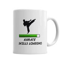 Karate Skills Loading Kupa Bardak Porselen