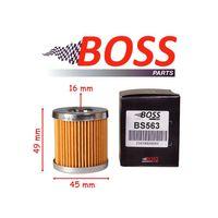 RKS Rks Rz 250S Yağ Filtresi Boss Bs563 (Hf182) 45-49-16 Mm Piaggio Beverly 350-400