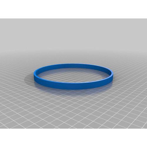 Bant Testere Lastiği 6 İnç Tekerlek İçin (Bu ürün Sadece Plastik parçadır - Almadan Önce Soru Sorabilirsiniz)