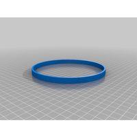 Bant Testere Lastiği 6 İnç Tekerlek İçin (Bu ürün Sadece Plastik parçadır - Almadan Önce Soru Sorabilirsiniz)