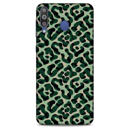 Kamuflaj 30 Samsung Galaxy M30 Kılıf Silikon Kapak