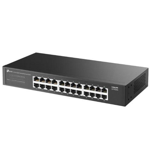 TP-LINK LS1024G 24 PORT GIGABIT MASAÜSTÜ RACKMOUNT SWITCH