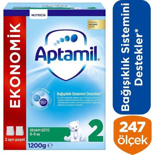 Aptamil Devam Sütü Maması No2 6-9 Ay 1200 Gr