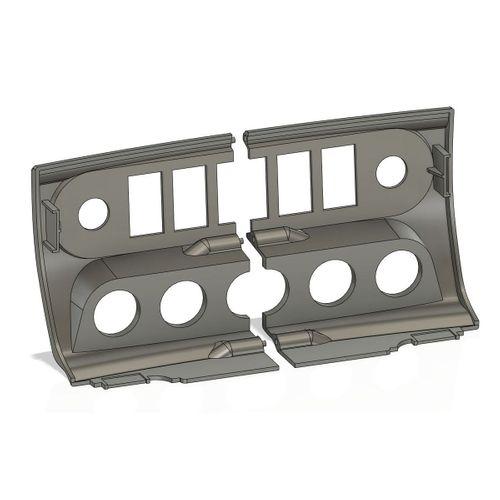 Jeep WJ Rocker Switch ve 12V soket paneli - 5143937