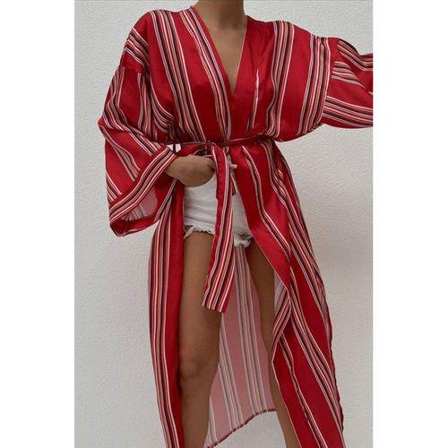 Lucinda Çizgili Kimono 5014-04