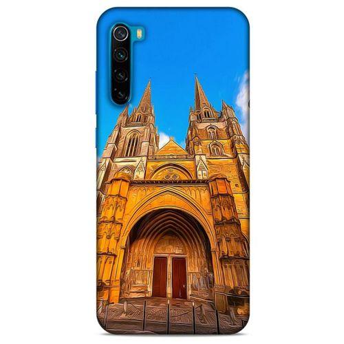Xiaomi Redmi Note 8T Kılıf Dünya Mimarisi (15) Antişok Kılıf Santa Maria Fransa