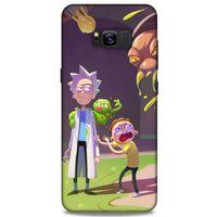 Samsung Galaxy S8 Plus Uyumlu Kılıf Rick And Morty (31) TPU Kılıf Cronenberg Rick