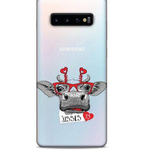 Zoologix (6) Samsung Galaxy S20 Ultra Şeffaf Kılıf Silikon Desenli