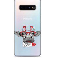 Zoologix (6) Samsung Galaxy S20 Ultra Şeffaf Kılıf Silikon Desenli