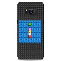 Lopard Samsung Galaxy S8 Uyumlu Kılıf BloX (20) Koruyucu Kılıf İ Harfi