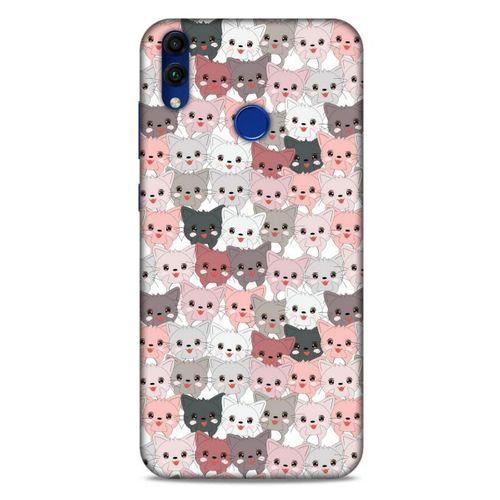 Lopard Huawei Honor 8C Uyumlu Kılıf Kediler (31) TPU Kılıf Minikler