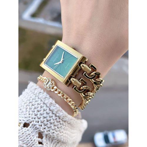 Ferrucci Zincir Tasarım 2 Yıl Garantili 3 Atm Suya Dayanıklı Kadın Kol Saati+Bileklik Z.03649.2