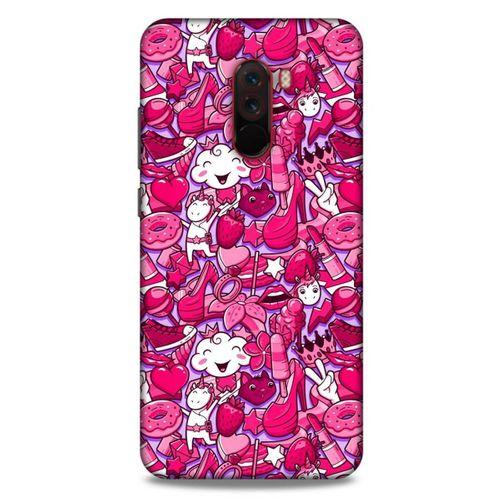 Graffitix (5) Desenli Silikon Kapak Xiaomi Pocophone F1 Kılıf