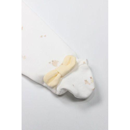 Bistyle Bistyle Patikli Alt Welcome Baby Duck 16107 Sarı-Ekru
