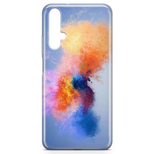 Honor View 20 Kılıf Color Splash Arka Kapak Koruma Desenli Full Koruyucu