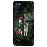 Oppo A92 Uyumlu Kılıf Squid Game (35) Fit Design Kılıf Shou