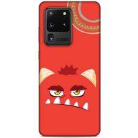 Emojix (29) Samsung Galaxy S20 Ultra Kılıf Silikon Kapak Desenli