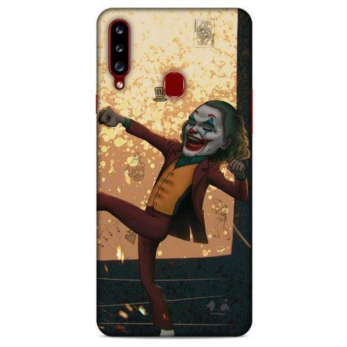 Samsung Galaxy A20s Uyumlu Kılıf Joker (47) Crystal Flex Kılıf Haki
