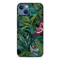 Apple iPhone 13 Mini Uyumlu Kılıf Yeşil Delisi (30) Silicone Case Cami Yeşili