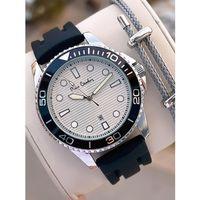 Pierre Cardin Silikon Kordon 2 Yıl Garantili 3 Atm Suya Dayanıklı Erkek Kol Saati PP.800311F03