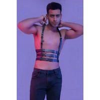 Erkek  Dansçı Kostümü, Clubwear, Techno Party Giyim - Brfm17