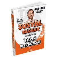 2026 MEB AGS ÖABT Sosyal Bilgiler Öğretmenliği Tarih Ders Notları Dizgi Kitap
