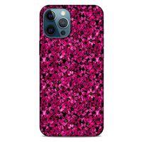 Apple iPhone 12 Pro Max Uyumlu Kılıf Pembe Delisi (1) Kılıfı Çiçek