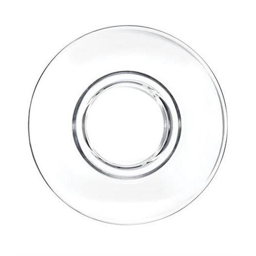Cam Çay Tabağı 3 Adet 11X11X2Cm