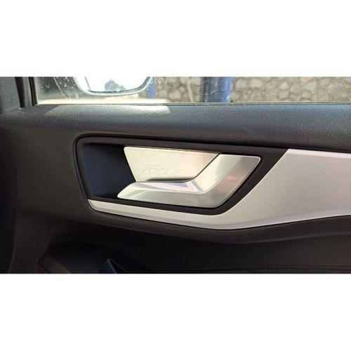 Ford Focus Uyumlu 2019+ Kapı Kolu İç Açma Kaplama-Silver