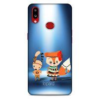 Samsung Galaxy A10s Kılıf FunnyMaX (1) Kılıfı Mavi Beyaz