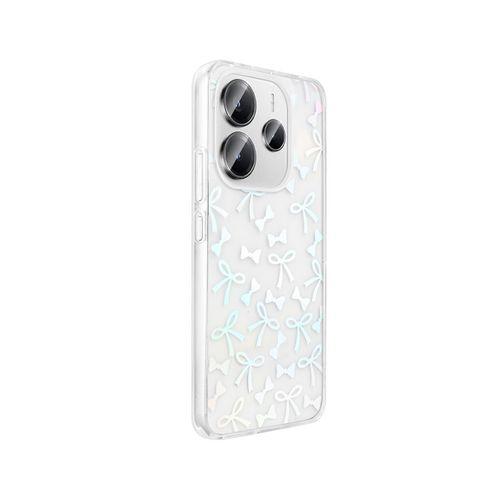 Xiaomi Redmi Note 14 4G Kılıf Şeffaf Figürlü Zore Folk Sert Kapak