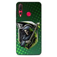 Huawei P Smart Z Uyumlu Kılıf Motorsiklet (29) Arka Koruma Kılıfı Kurukafa