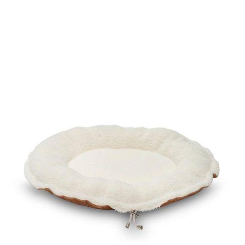 Pet Comfort Sunflower Çift Taraflı Terra/Ekru Kedi ve Köpek Yatağı 60cm