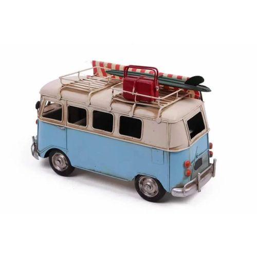Dekoratif Metal Minibüs Tenteli Vintage Vosvos Hediyelik