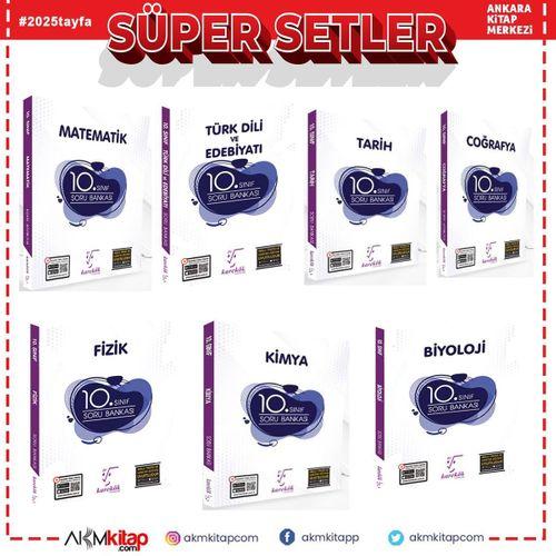 Karekök 10.Sınıf Soru Bankası Seti 7 Kitap