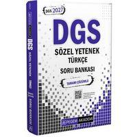 2027 DGS Sözel Yetenek Türkçe Tamamı Çözümlü Soru Bankası Pegem Akademi