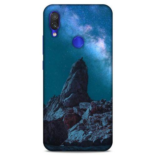Lopard Xiaomi Redmi Note 7 Pro Uyumlu Kılıf Gece'S (7) Telefon Kılıfı Açık Mavi