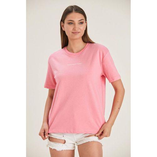 ALEXANDERGARDI OVERSİZE FİT NAKIŞLI T-SHİRT (B22-38500)