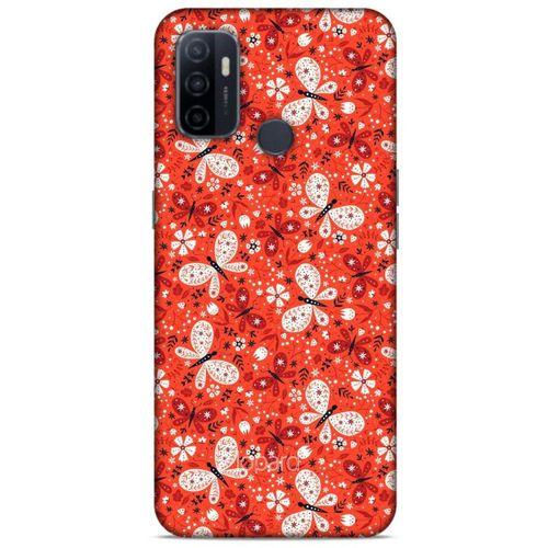 Huawei P40 Kılıf Kelebek Etkisi (6) Silikon Kılıf Mavi Yeşil