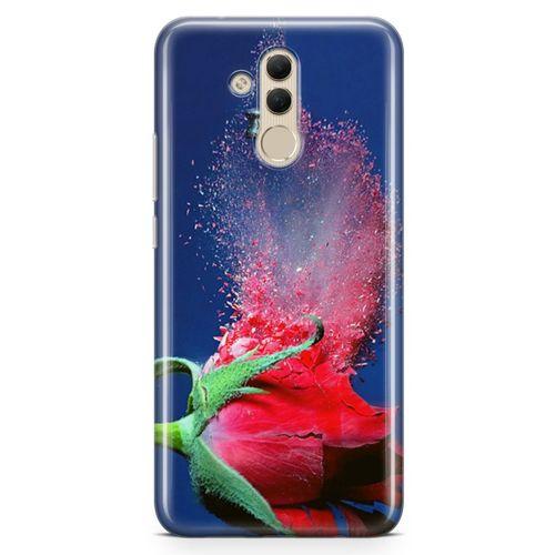 Huawei Mate 20 Lite Kılıf Gül Kırıkları Arka Kapak Koruma Desenli Full Koruyucu