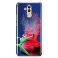 Huawei Mate 20 Lite Kılıf Gül Kırıkları Arka Kapak Koruma Desenli Full Koruyucu