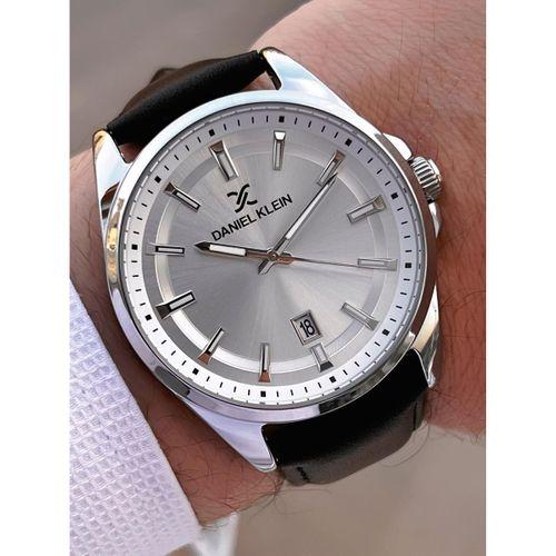 Daniel Klein Erkek Kol Saati 30 Metre Suya Dayanıklı Deri Kayış Kordon + Bileklik Hediyeli VS.BLKT.0680